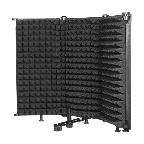 Portable Foldable Microphone Isolation Shield Studio Recording Mic Sound Reflect Foam Panel 1
