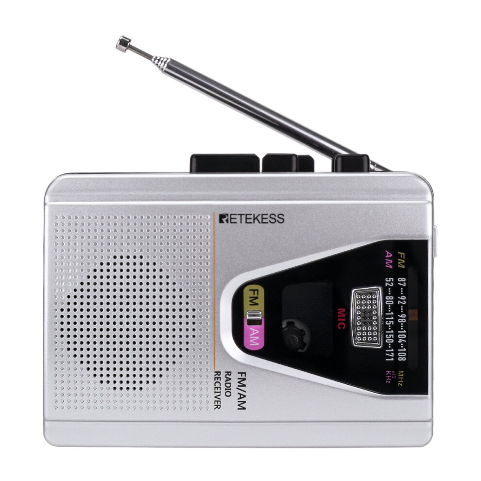 Retekess Tr620 Fm Am Radio With Cassette Playback Voice Recorder Tape Playback Loop Mode Switch 6906141720088