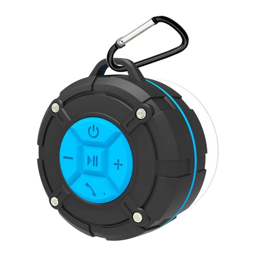 Mini Portable Wireless Bluetooth Speaker Ipx7 Waterproof Sucker Outdoors Bass Speaker 685239884838