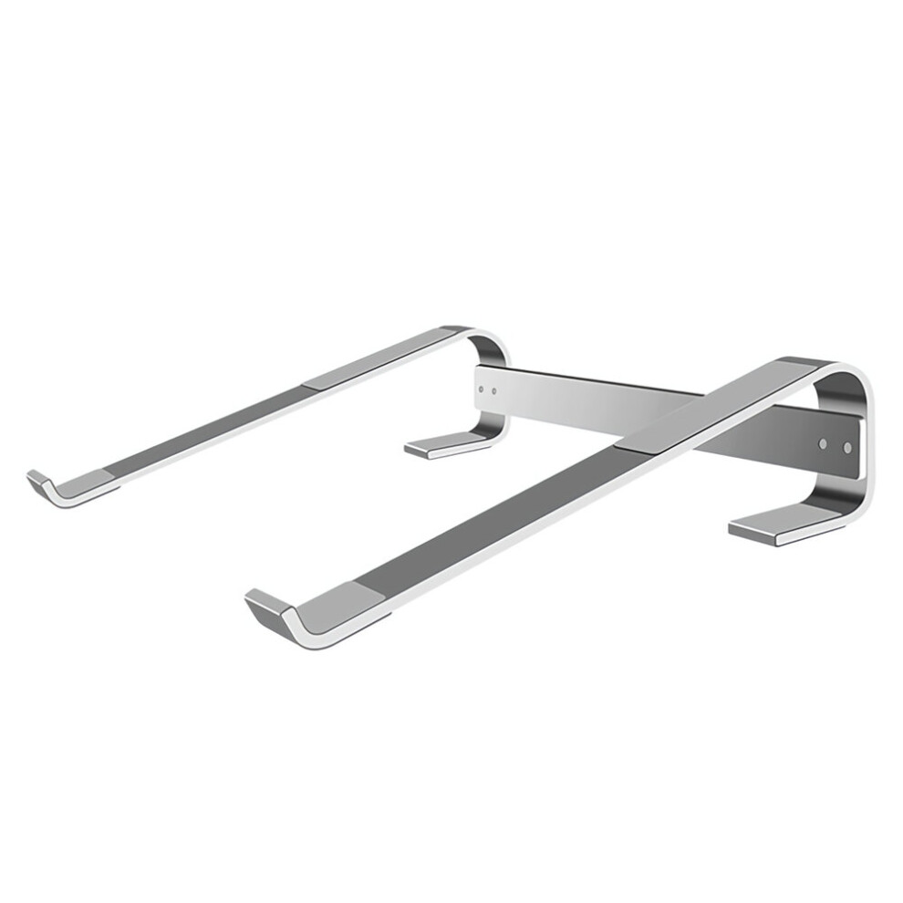 Laptop Stand Portable Desktop Adjustable Eye Level Ergonomic Notebook Laptop Bracket For 10 18 Inch Notebook Silver/Black 6900071521975