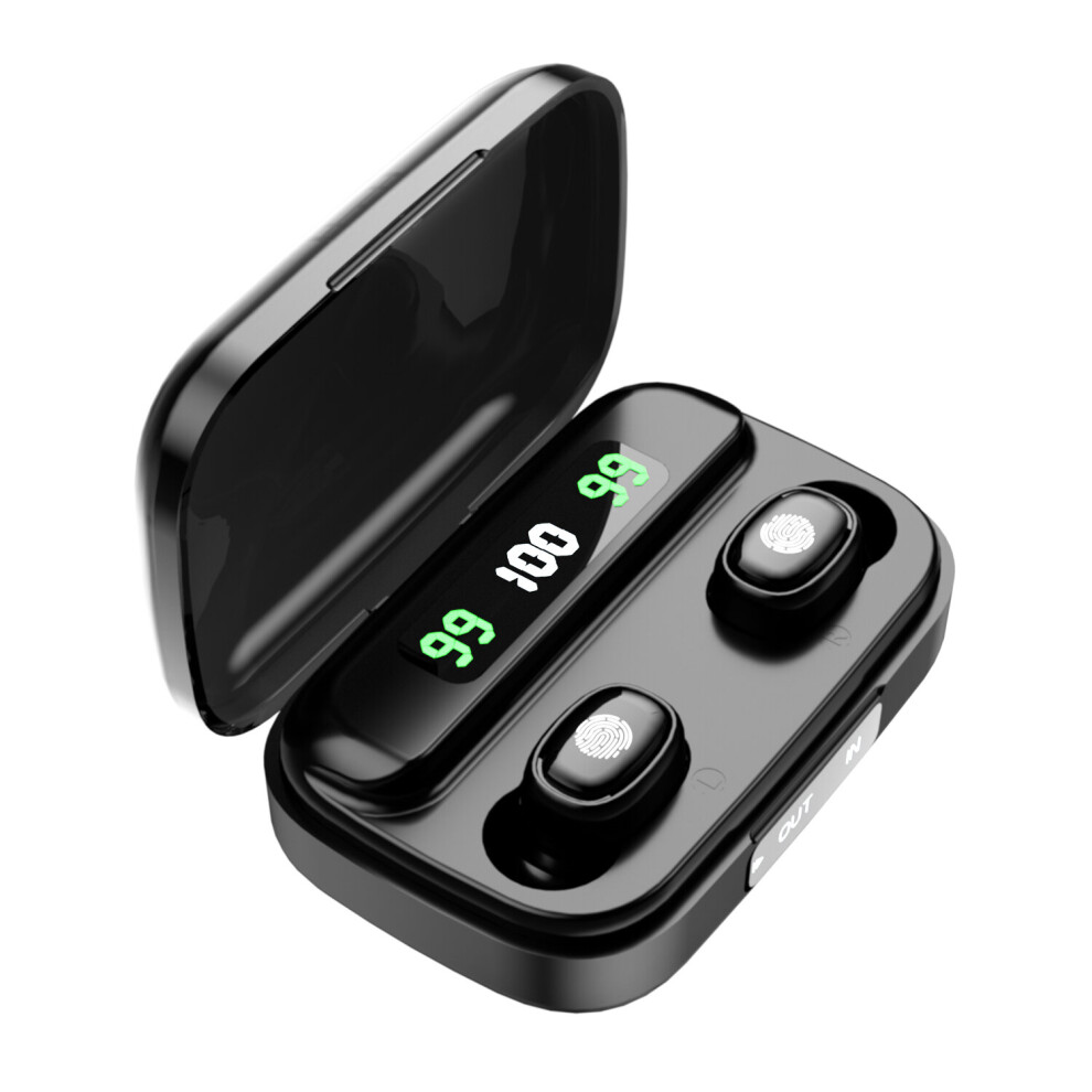 Bakeey Tws 290S Wireless Bluetooth V5.2 Earphone 9D Hifi Stereo Cvc8.0 Noise Reduction Earbuds Power Bank 1500Mah Led Display Smart Touch In Ear Swe 6900080351556