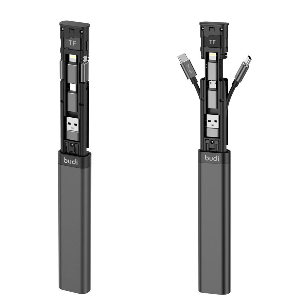 Budi Multi Function Smart Adapter Card Storage Data Cable Stick Usb Box Multi Cable Sim Kit Tf Card Memory Reader Computer Accessories For Macbook F 8756055876535