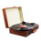 Phonograph Turntables Record Player Retro Vinyl Phonograph Record Player Suitcase USB Bluetooth Speaker 4