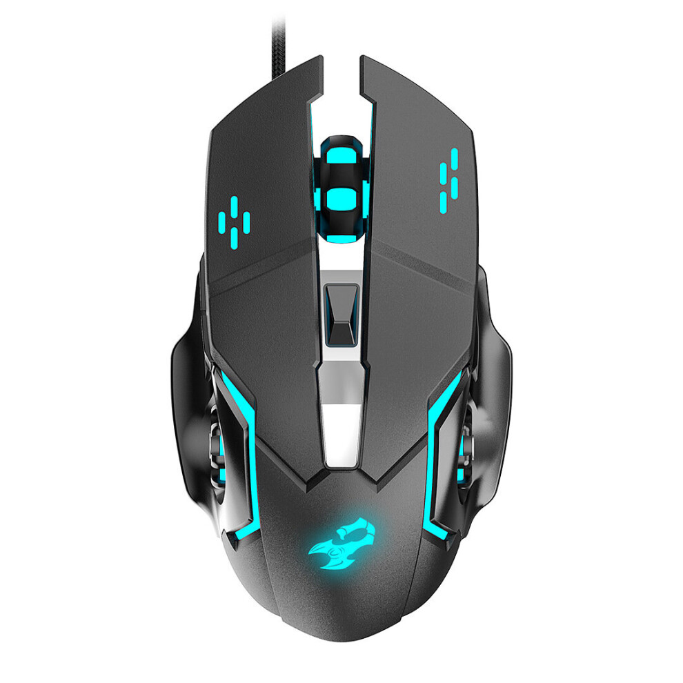 A903 Wired Gaming Mouse Customized Gaming Chips 2400Dpi 7 Colors Backlight Gaming Mouse For Professional E Sport Gamers 6900081009203