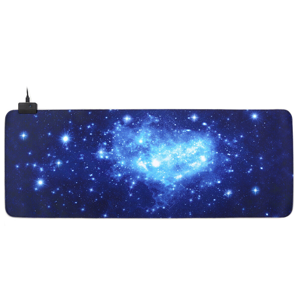 800*400*3Mm Usb Wired Led Bakclit Starry Sky Large Mouse Pad Desktop Pad Mat 3796736917206