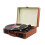 Phonograph Turntables Record Player Retro Vinyl Phonograph Record Player Suitcase USB Bluetooth Speaker 2