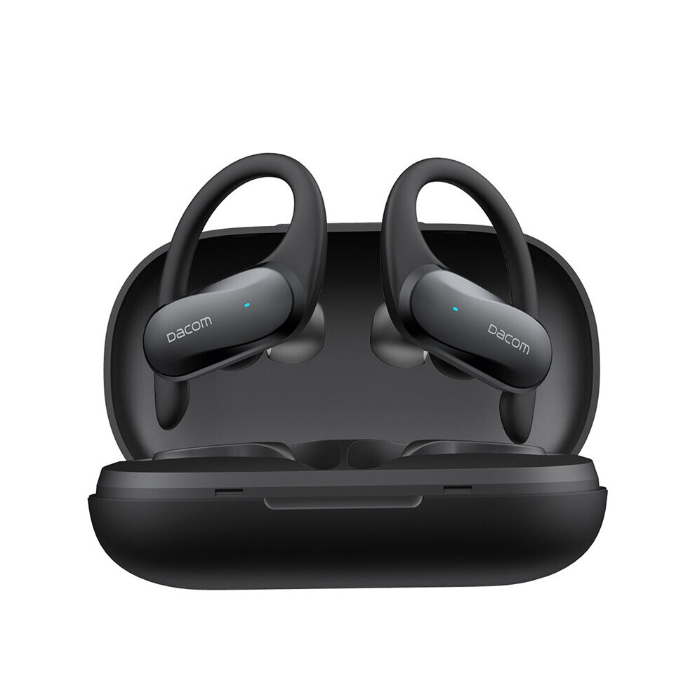 Dacom L19 Tws Earphone Deep Bass Stereo Headphone Lightweight Sport Earhooks Headset For Iphone Huawei Black 6900063733232