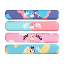 36CM Keyboard Wrist Rest Pad Cartoon Dog Animal Pattern Memory Foam Fabric Mouse Wrist Rest Support Pad Ergonomic Wrist Cushion Support Mat for Home
