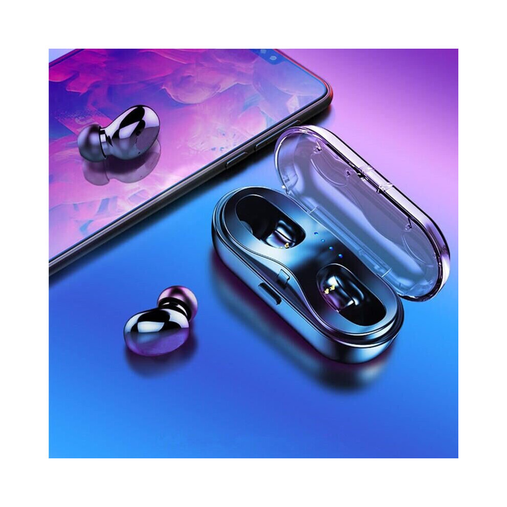 [True Wireless] Q13s Tws Bluetooth V5.0 Earphone Stereo Ipx5 Waterproof Noise Cancelling Handsfree Sports With Hd Mic For Iphone Xiaomi Huawei 710954518734