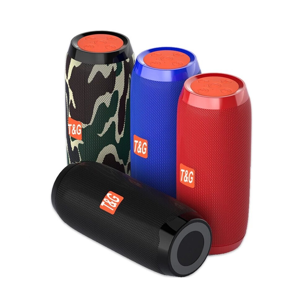 Bakeey Tg106 Portable Bluetooth Speaker Outdoor Wireless Bass Column Waterproof Speaker Support Fm Radio Mp3 Tf Card Soundbar Subwoofer 6900080144899