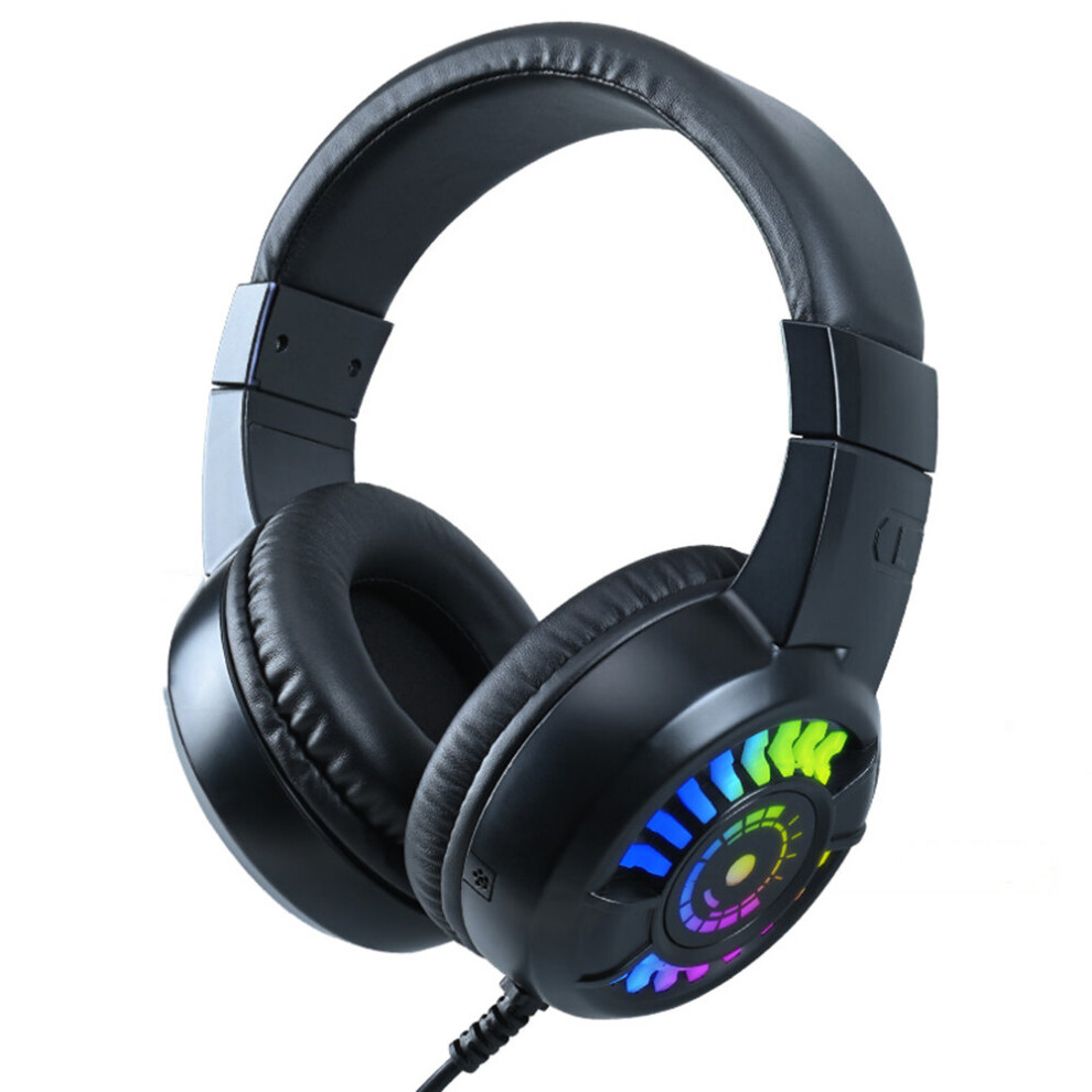 198I A7 E Sport Gaming Headset 50Mm Unit 55Mm Speaker Size Cool Lighting Built In Microphone 3.5Mm+Usb Plug For Pc 841930523074