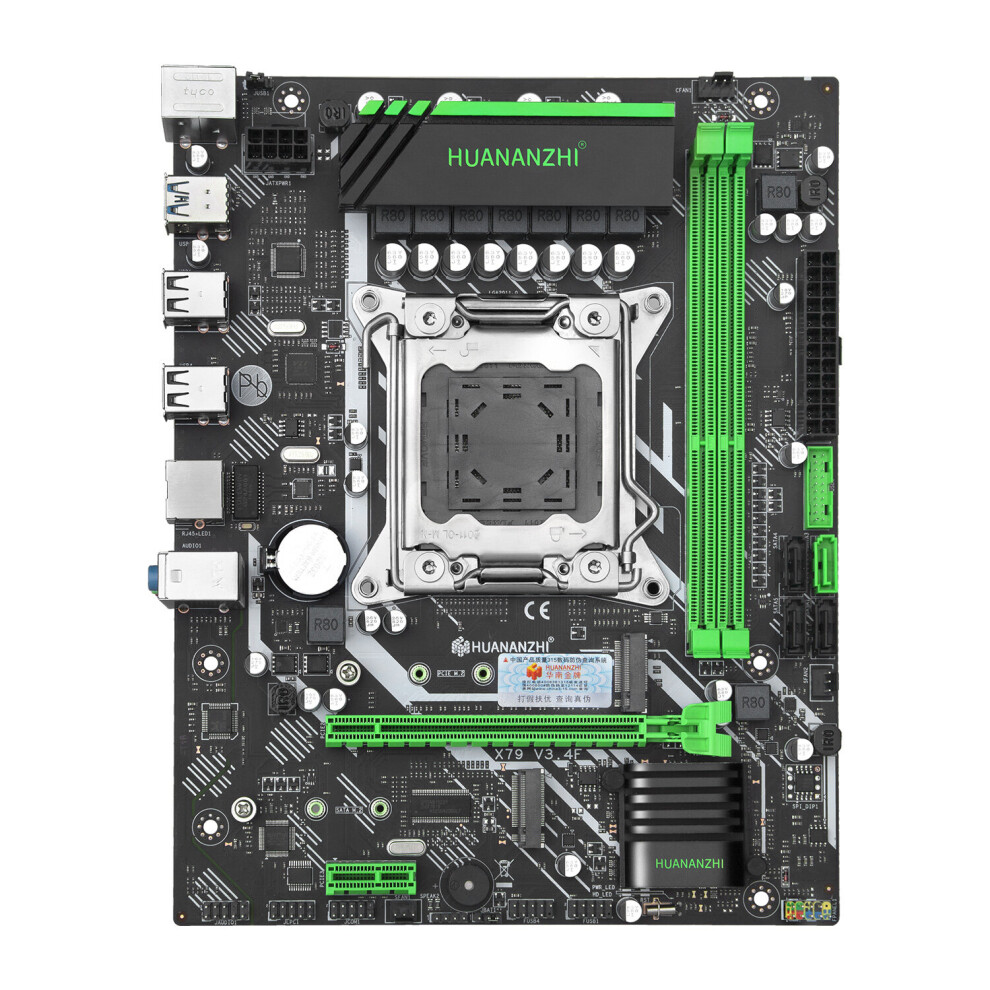 Huananzhi X79 6M Motherboard Intel Xeon E5 Lga2011 All Series Ddr3 Recc Non Ecc Memory Nvme Usb3.0 Processor C2 V1 V2 733490971955