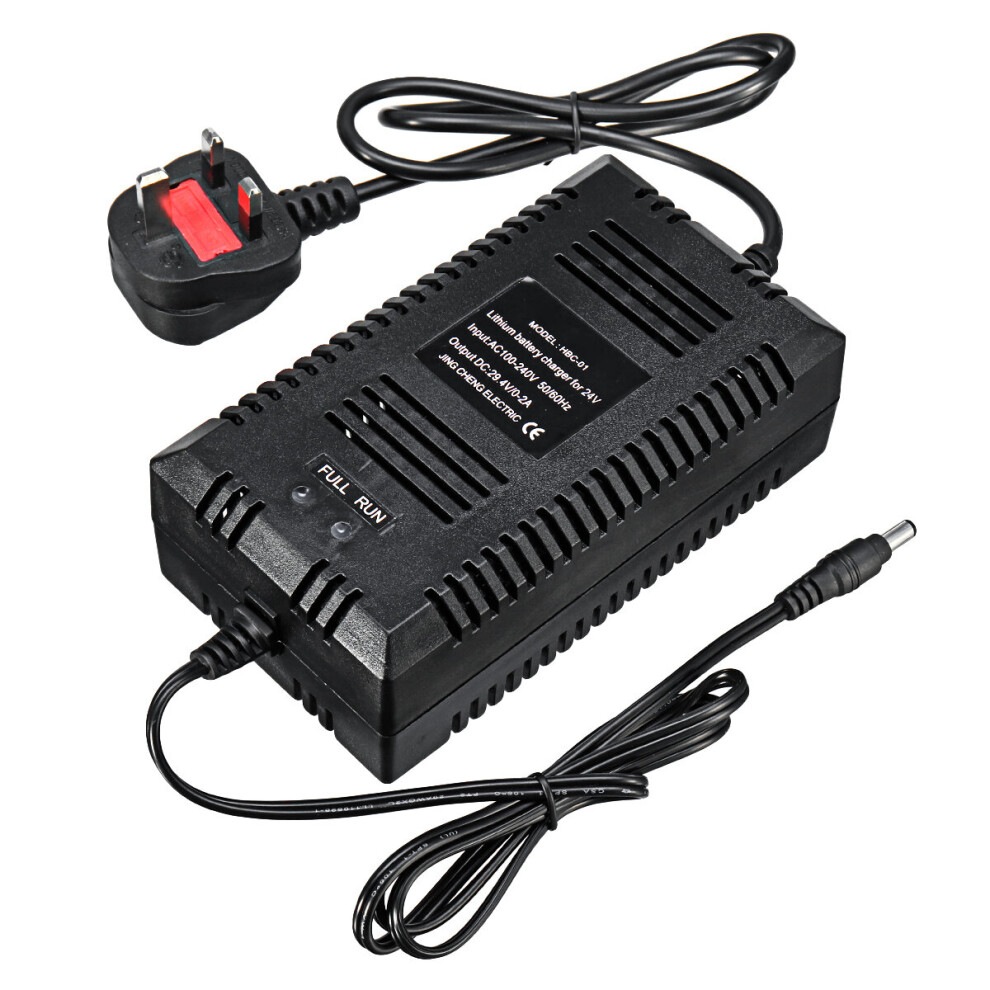24V Lithium Battery Charger Adapter 29.4V 2A 9387394175097