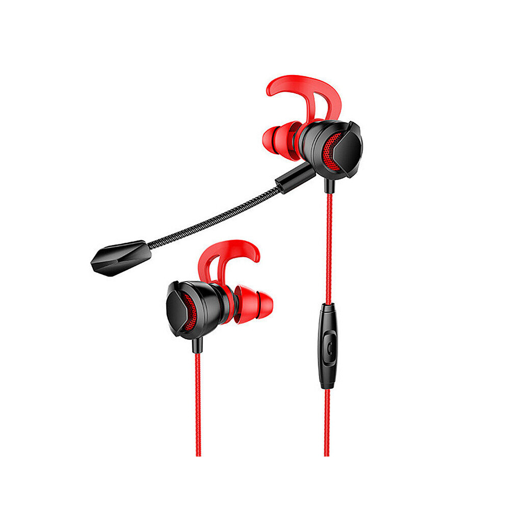 Wired Gaming Earphone 3.5Mm Stereo 3D Surround Sound Noise Reduction Handsfree With Mic 645195126861