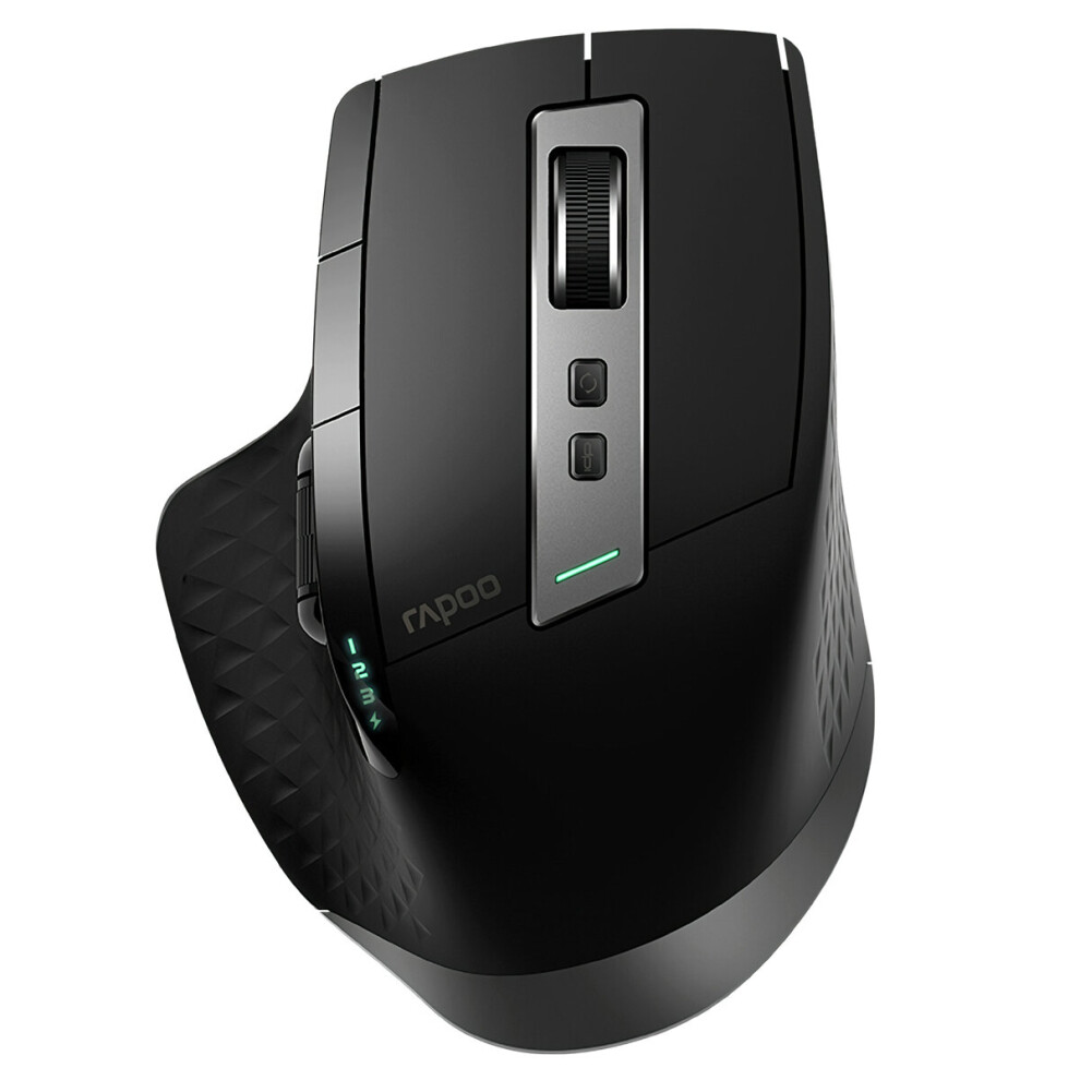 Rapoo Mt750pro Multi Mode Wireless Rechargeable Mouse 3 Modes Wireless Bluetooth 3.0 4.0 2.4G 3200Dpi 8 Buttons Business Mouse For Pc Laptops No 6900085353975