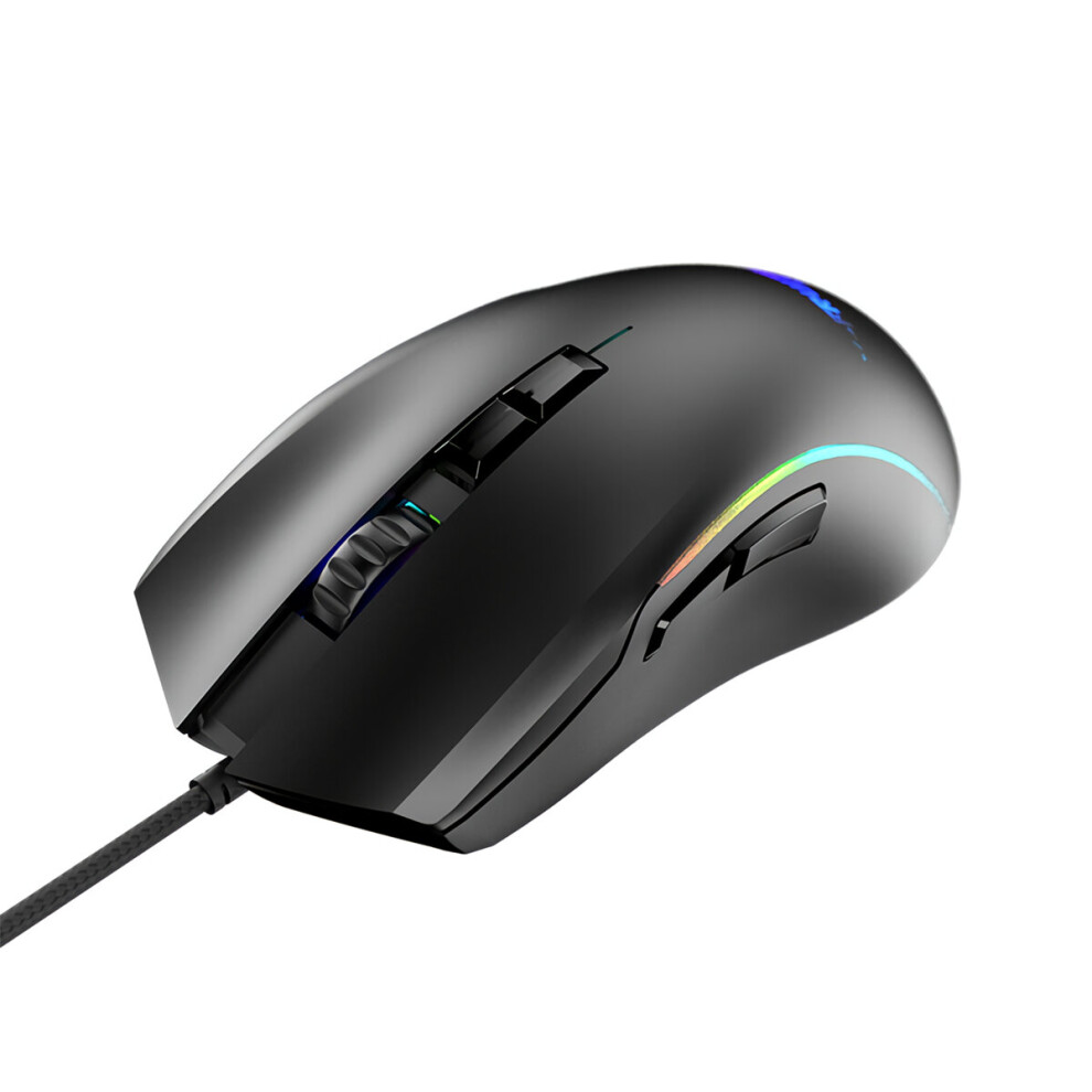 Y Fruitful Y73 Wired Gaming Mouse 1000 7200Dpi 7 Buttons Led Rgb Backlit Computer Mice For Computer Laptop Pc Gamer Light 608374304900