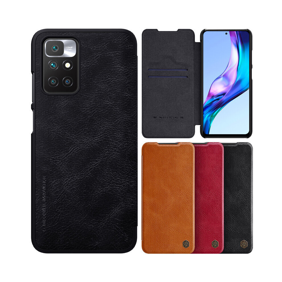 Nillkin For Xiaomi Redmi 10 Redmi 10 Prime Case Bumper Flip Shockproof With Card Slot Pu Leather Full Cover Protective Case Non Original 6900925902004
