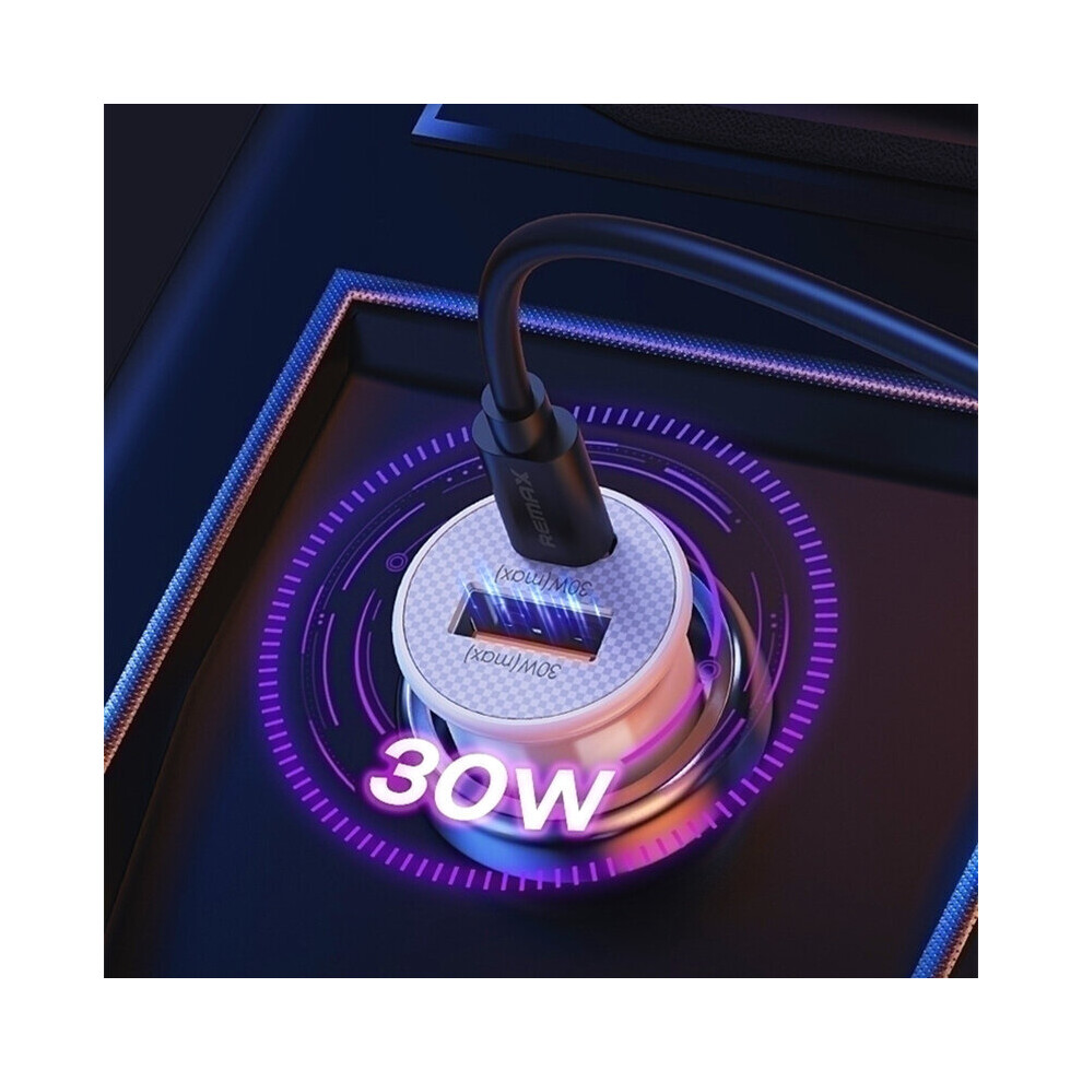 Rcc231 Chanyo Series Dual Output 30W Pd + Qc Fast Charging Car Charger For Samsung Galaxy S21 Note S20 Ultra Huawei Mate40 P50 Oneplus 9 Pro For Iph 6901249147775