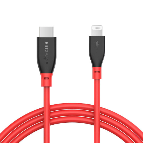 BlitzWolf BW CL1 PD 3.0 Type C to Lightning 3A Fast Charging Data Cable With MFi Certified 3ft 0.91m for iPhone 1