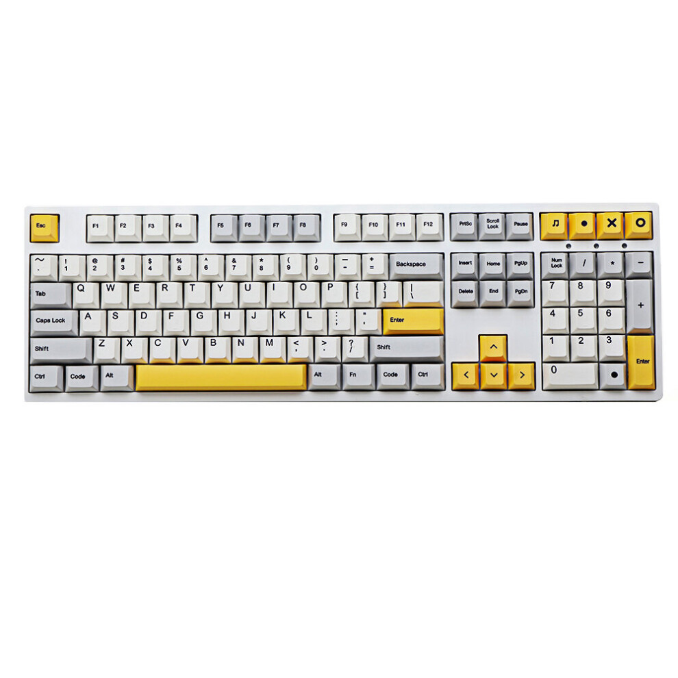 128 Keys Heavy Industry Keycap Set Cherry Profile Pbt Sublimation Keycaps For Mechanical Keybaords Red 1181941939839
