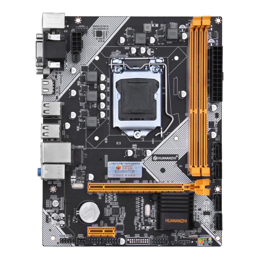 Huananzhi H61 Motherboard M Atx For Intel Lga 1155 Support I3 I5 I7 Ddr3 1333 1600Mhz 16Gb Sata2.0 Usb2.0 Vga+Hdmi 622872565519
