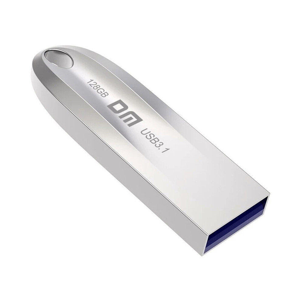 Dm 128G Usb3.1 Flash Drive Pendrive High Speed 120Mb S Memory Disk 32G 64G Portable Metal U Disk Pd171 Silver 841930770997