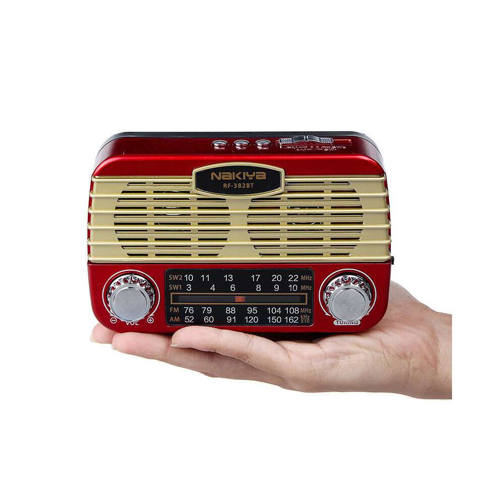 Wireless Speaker Retro Radio Bass Hifi Bluetooth Headset For Smartphone Tablet Laptop 616262994188