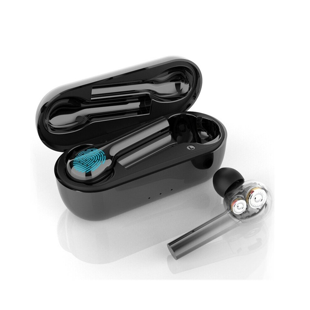Bakeey W8 Tws Bluetooth 5.0 Earphone Hifi Dual Dynamic Drivers Stereo Smart Touch Headphone With Mic 622135377408