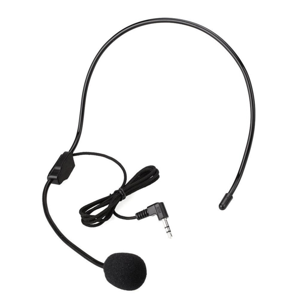 Bakeey Wired Microphone 3.5Mm Flexible Head Mounted Mic For Voice Amplifier Loudspeaker 791740408118