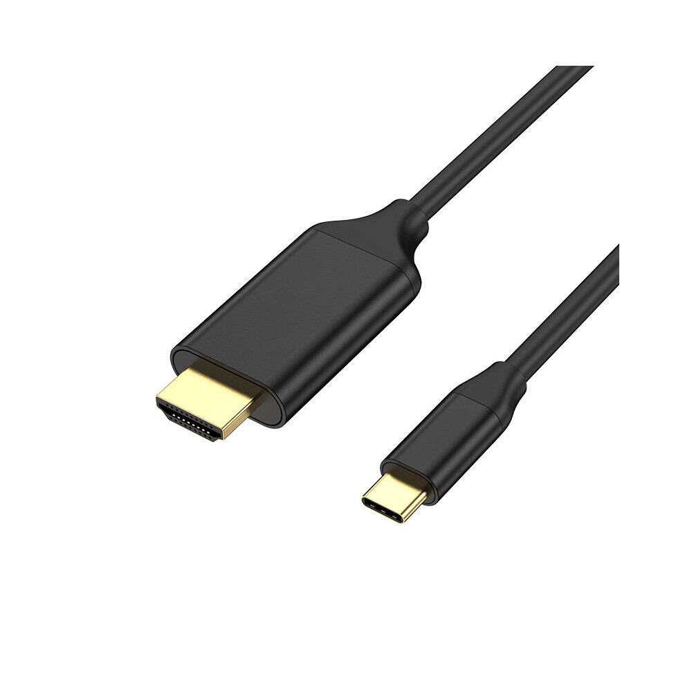 Type C To Hd Cable 1.8M Support 4K 60Hz Usb3.1 10Gbps Hdmi Cable Video Cable For Monitor Projector Tv With High Definition Vga Signal 6900060427844