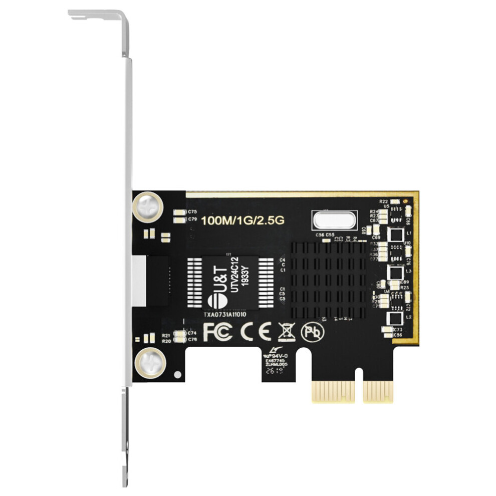 Edup Ep 9635 Pci E Gigabit Network Card 10 100 1000Mbps 2.5G Rtl8125 Chip Rj45 Ethernet Lan Adapter Pci Express Network Card 6901250860557