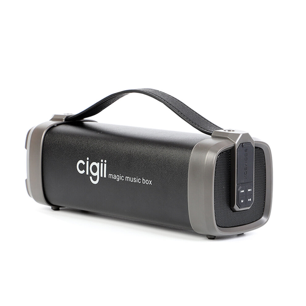 Cigii F52 1500Mah Wireless Portable Bluetooth Speaker Subwoofer Surround Support 3.5Mm Aux Tf Card Fm Radio With Mic 6906138350588