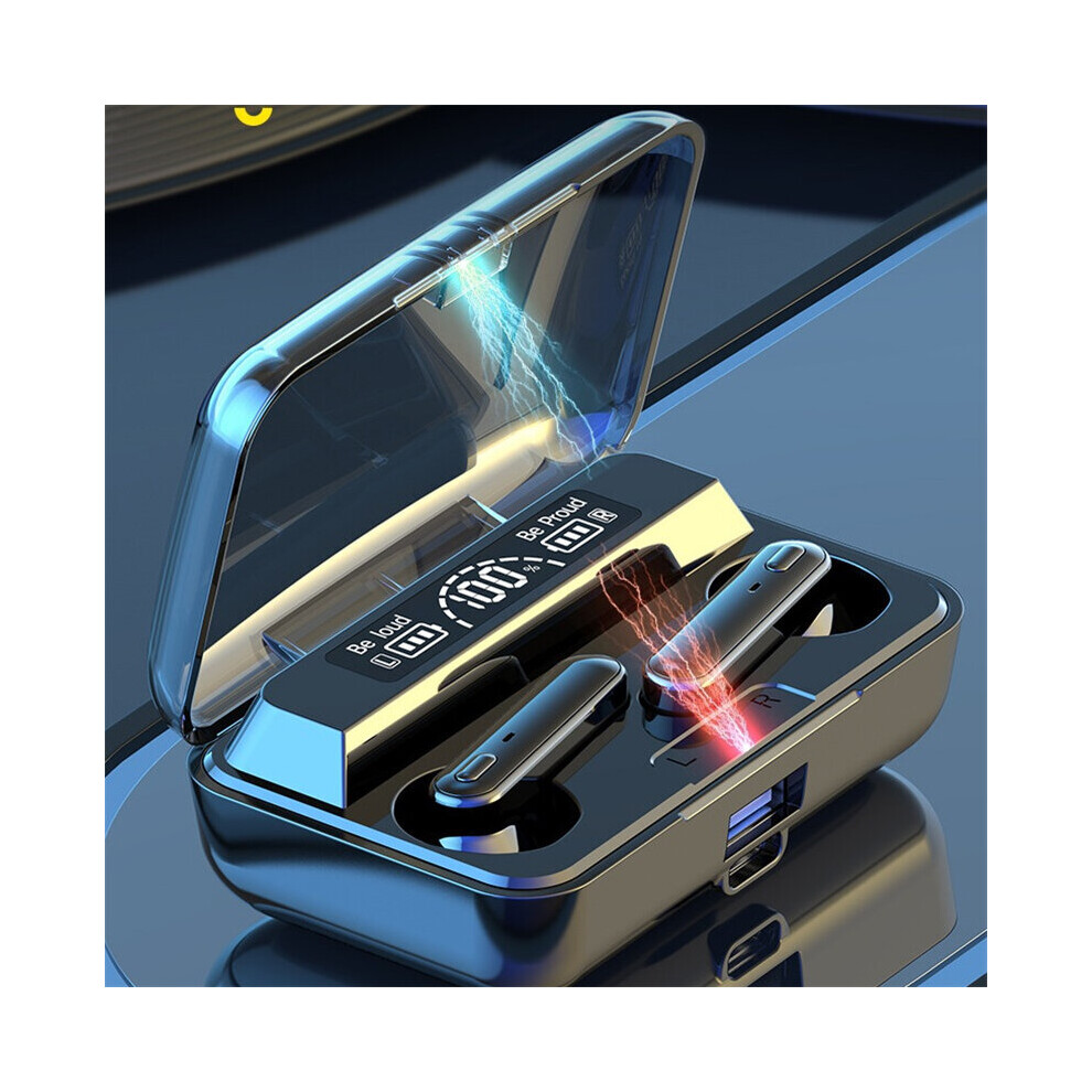 Bakeey G03 Tws Bluetooth 5.1 Earphone Low Latency Gaming Earbuds Led Display 1200Mah Ipx7 Waterproof Earphone With Mic 6900945265004