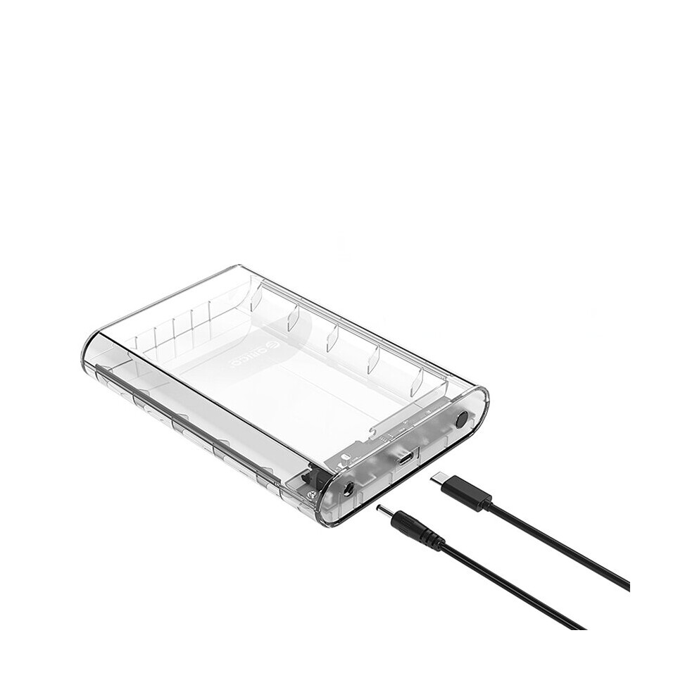 Orico 3139C3 Cr Usb3.1 To Sata3.0 Hard Drive Enclosure 3.5 Inch Sata Transparent Hdd Case Hdd Ssd Enclosure 6906140945819