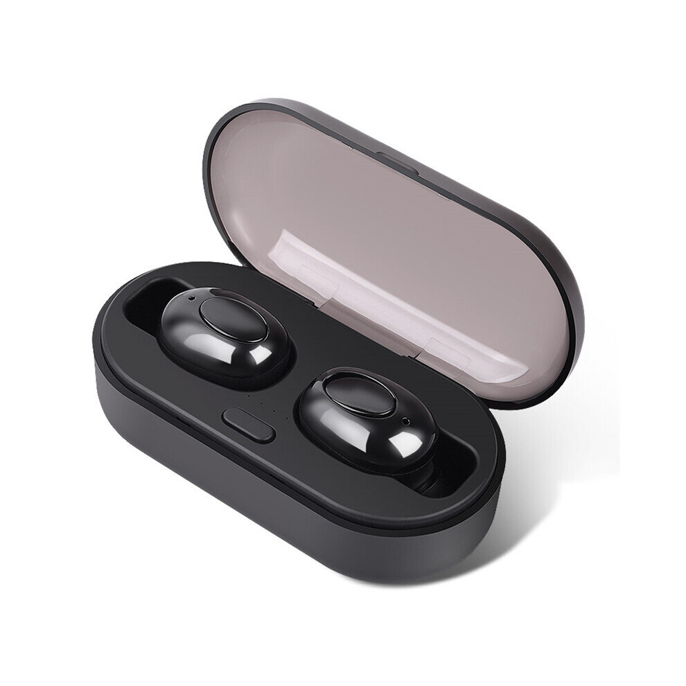 Qk 05 Mini Tws Dynamic Bluetooth V5.0 Earphone Voice Prompt Waterproof Stereo Headphone 6906139657839