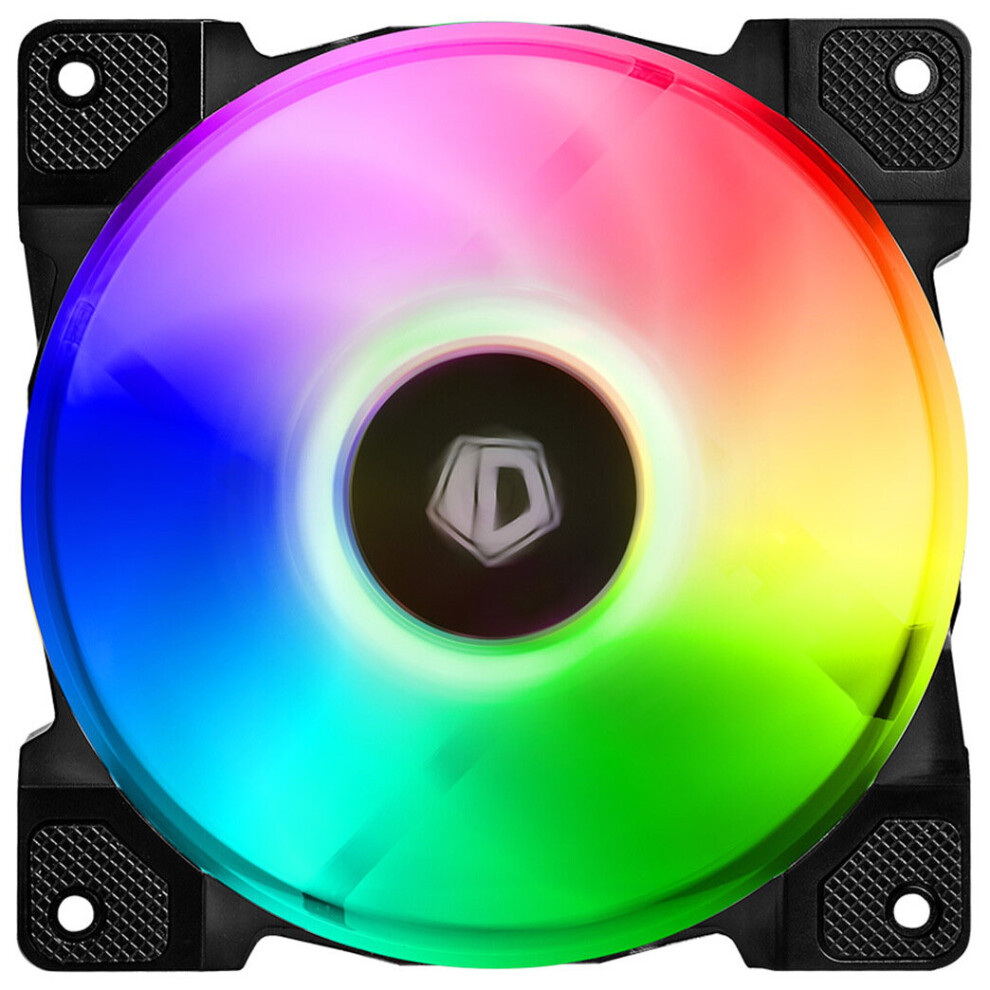 Id Cooling Df 12025 Argb 120Mm Fan 3Pin Pc Case Cooling Fan For Computer Chassis 12V Rgb Lighting Mute Cooler Radiator Heatsink 6906142902407