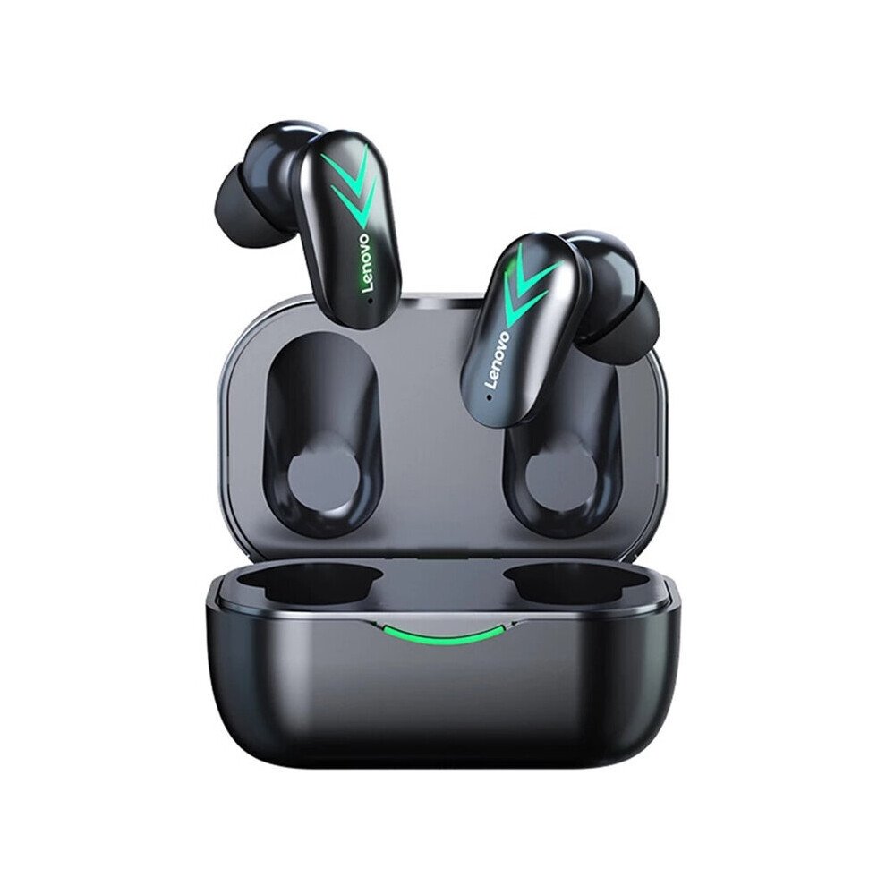 Lenovo Xt82 Tws Bluetooth 5.1 Earphone Gaming Headset Low Latency Led Power Display 13Mm Large Driver Stereo Bass Earphone With Mic 6900893595703