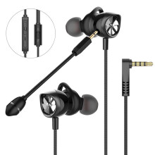 Langsdom G200X Gaming Headset Dual Dynamic Driver Stereo Wired In ear Earphone Noise Cancelling with Dual Mic for PS4 PC Computer