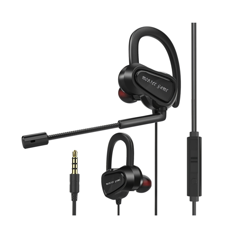 Jies V6b Wired In Ear Game Earphone Universal 3.5Mm Earbuds Mobile Phone Earphones With Microphone For Computer Smartphone Gaming Headsets 9314898949947