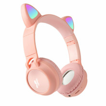 xMOWi C1 Gaming Headphones bluetooth Headset RGB Lights Head Mounted Foldable Wireless Long Battery Life HIFI Headset with Mic