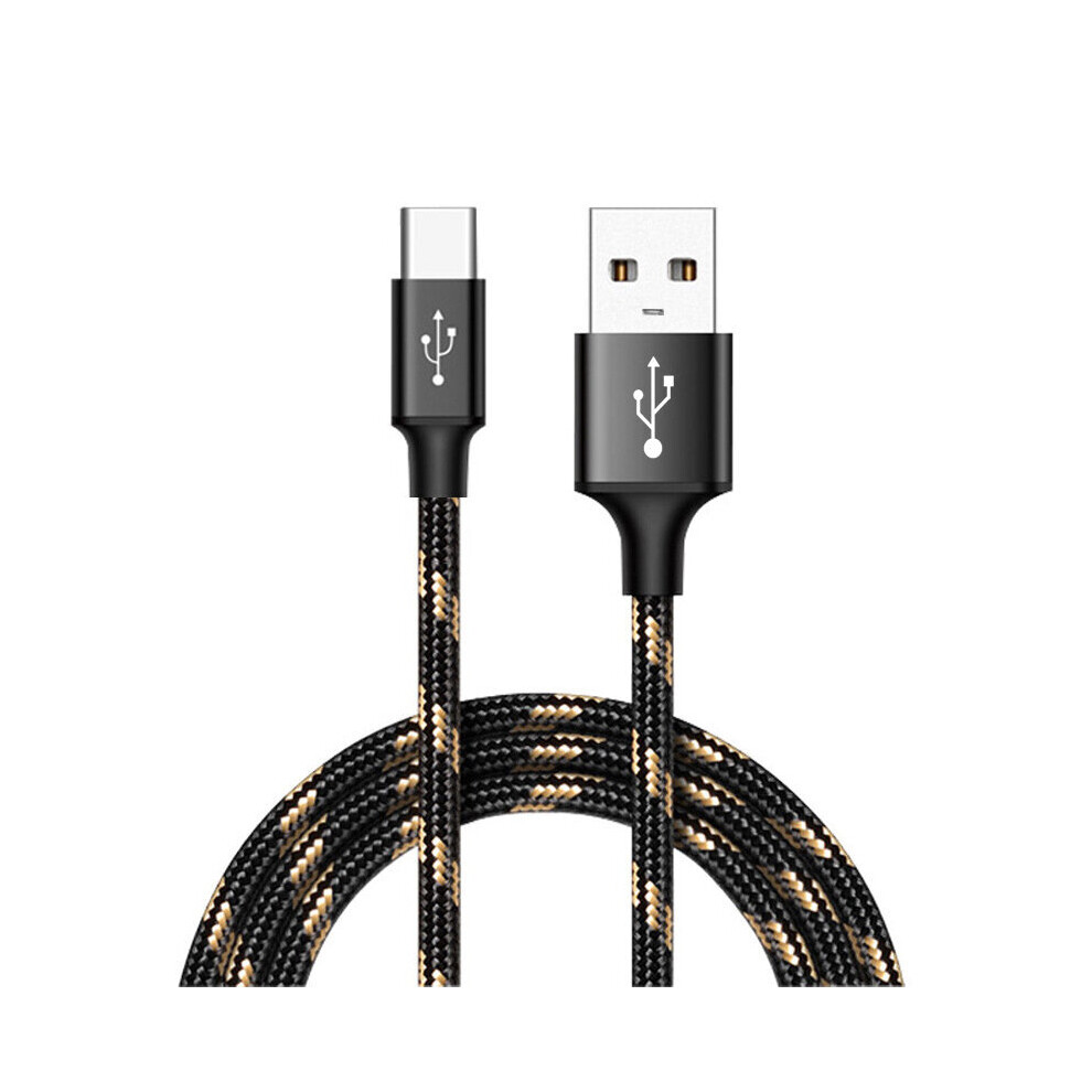 Bakeey 3A Type C Micro Usb Fast Charging Data Cable For Samsung Galaxy S21 Note S20 Ultra Huawei Mate40 Oneplus 8 Pro Black/Red 6900059137297