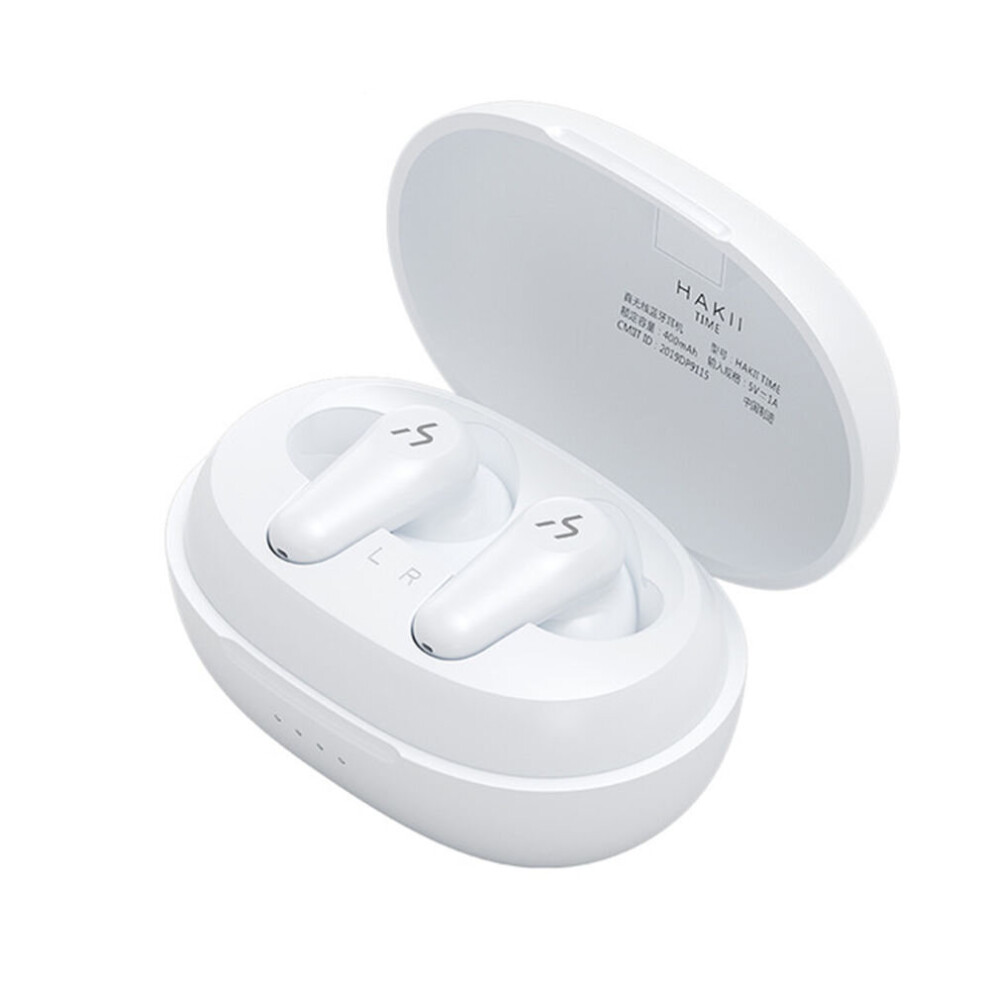 Hakii Time Anc Noise Canceling Earphone Wireless Bluetooth Ibrt 2.0 Dual Channel 10Mm Drive Live Deep Sound 20H Playback Time 6900074634887