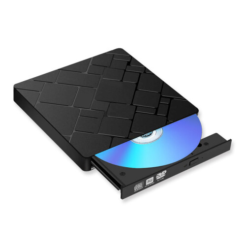 USB 3.0 Type C External Optical Drive Slim USB High Speed Writer Drive Burner Reader Player Optical Drives For Laptop DVD Case 1
