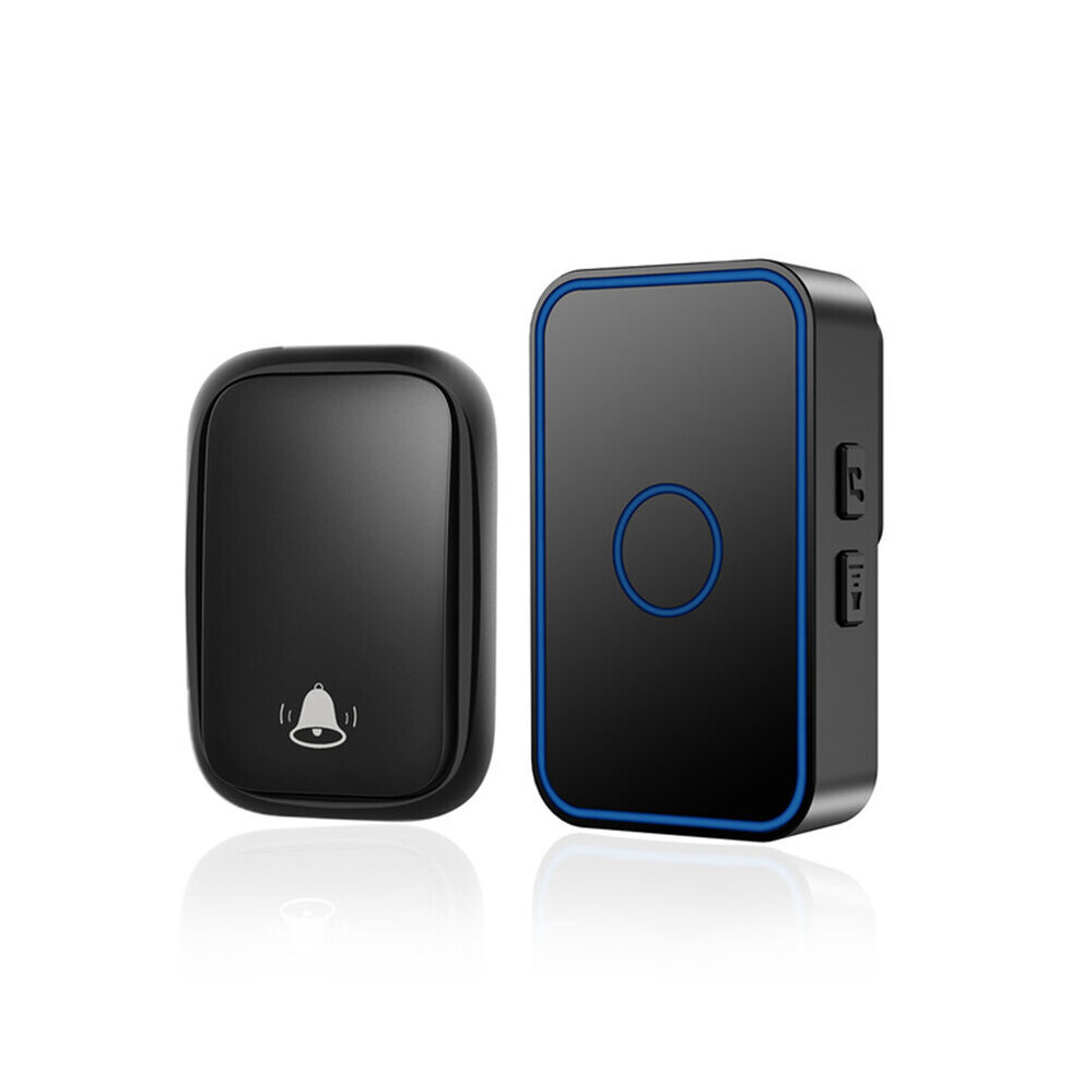 CACAZI New Self powered Waterproof Wireless Doorbell No Battery Need LED Light Indicated Doorbell 150M Remote Home 60 Ring Calling Bell