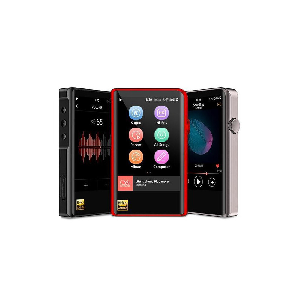 Shanling M2x Bluetooth Mp3 Ak4490en Dsd256 32Bit 384Khz Ldac Music Player Hi Res Audio Balanced 300028120965