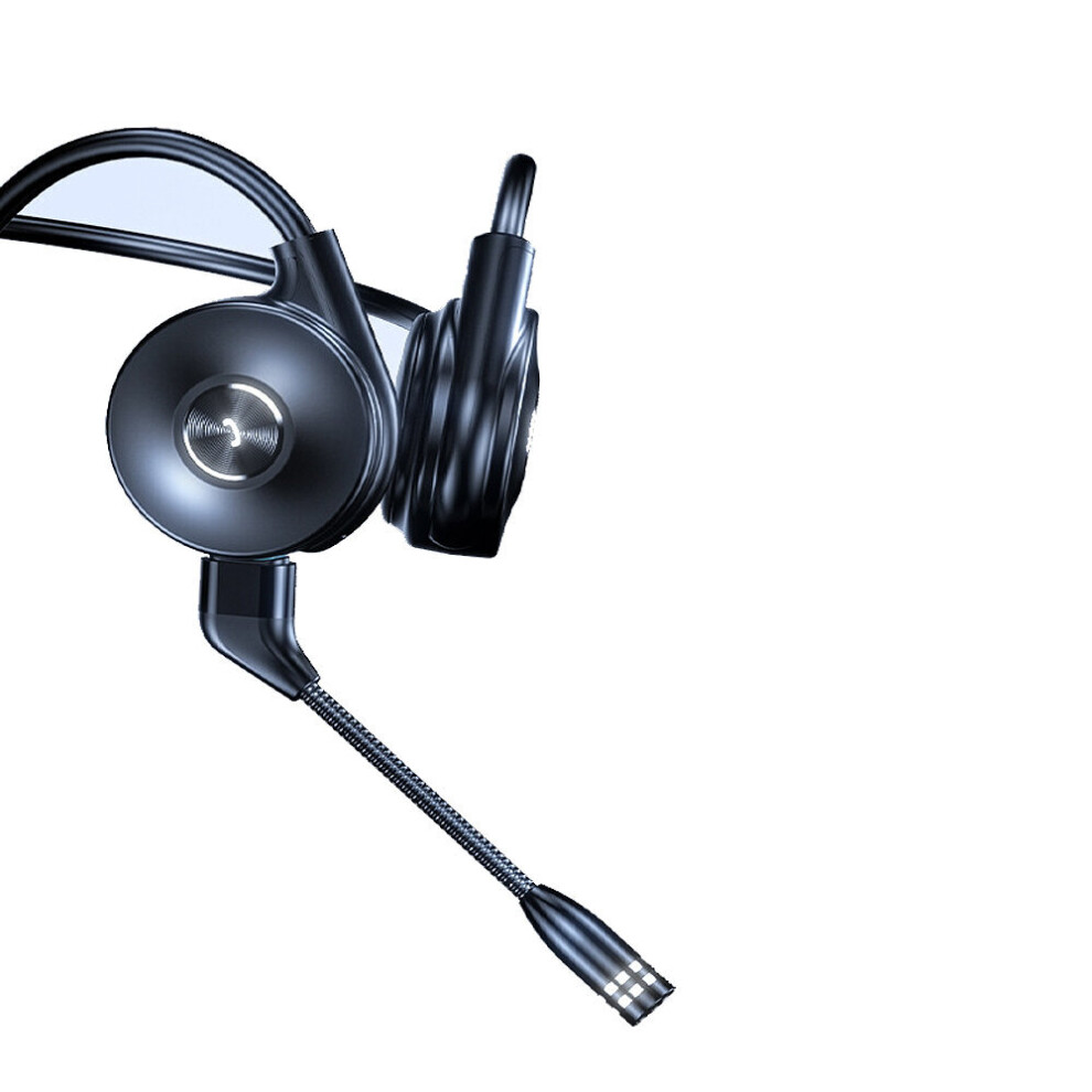 M1 Bone Conduction Bluetooth 5.0 Wireless Headphones Noise Cancelling Ipx5 Waterproof Hd Calls Sports Headset With Detachable Mic 608374332798