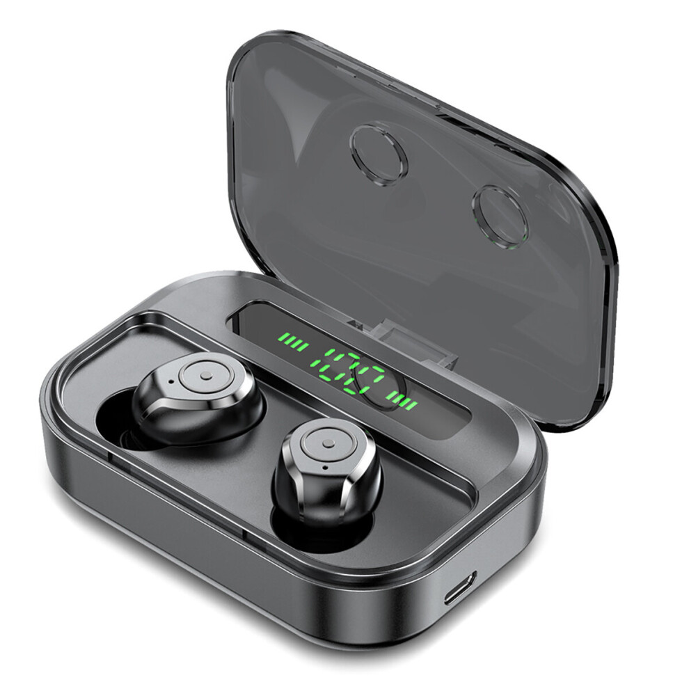 M7s Tws Wireless Earbuds Bluetooth 5.0 Earphone Cvc8.0 Noise Cancelling Mic 3600Mah Ipx7 Waterproof Headphone 8011067485275