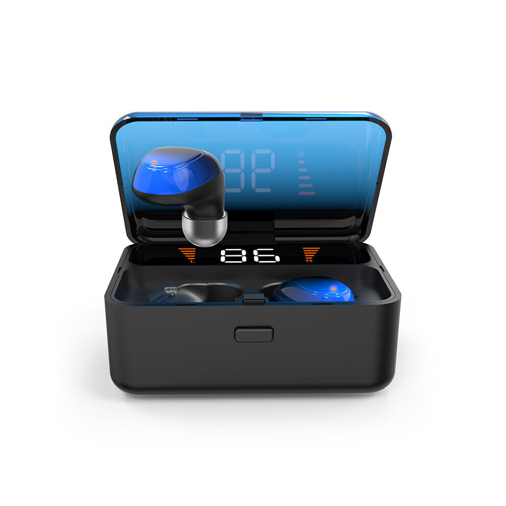 Es01 Tws Bluetooth 5.0 Touch Control Earphone Dsp Noise Reduction Bilateral Calls Waterproof Hifi Sport Headphone With Led Display Charging Box 6901249479418
