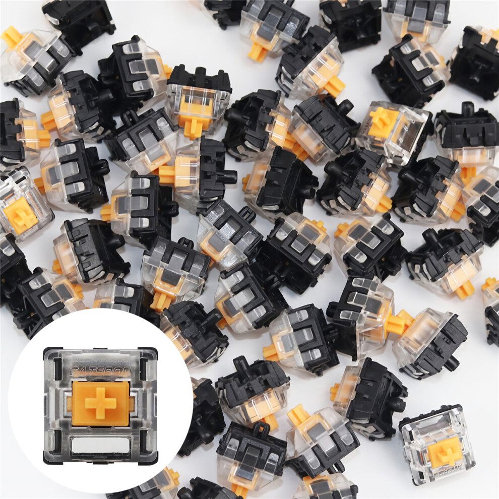 70Pcs Pack Gateron Optical Switch Linear Clicky Switch Keyboard Switch For Optical Mechanical Gaming Keyboards Light 6900084323566