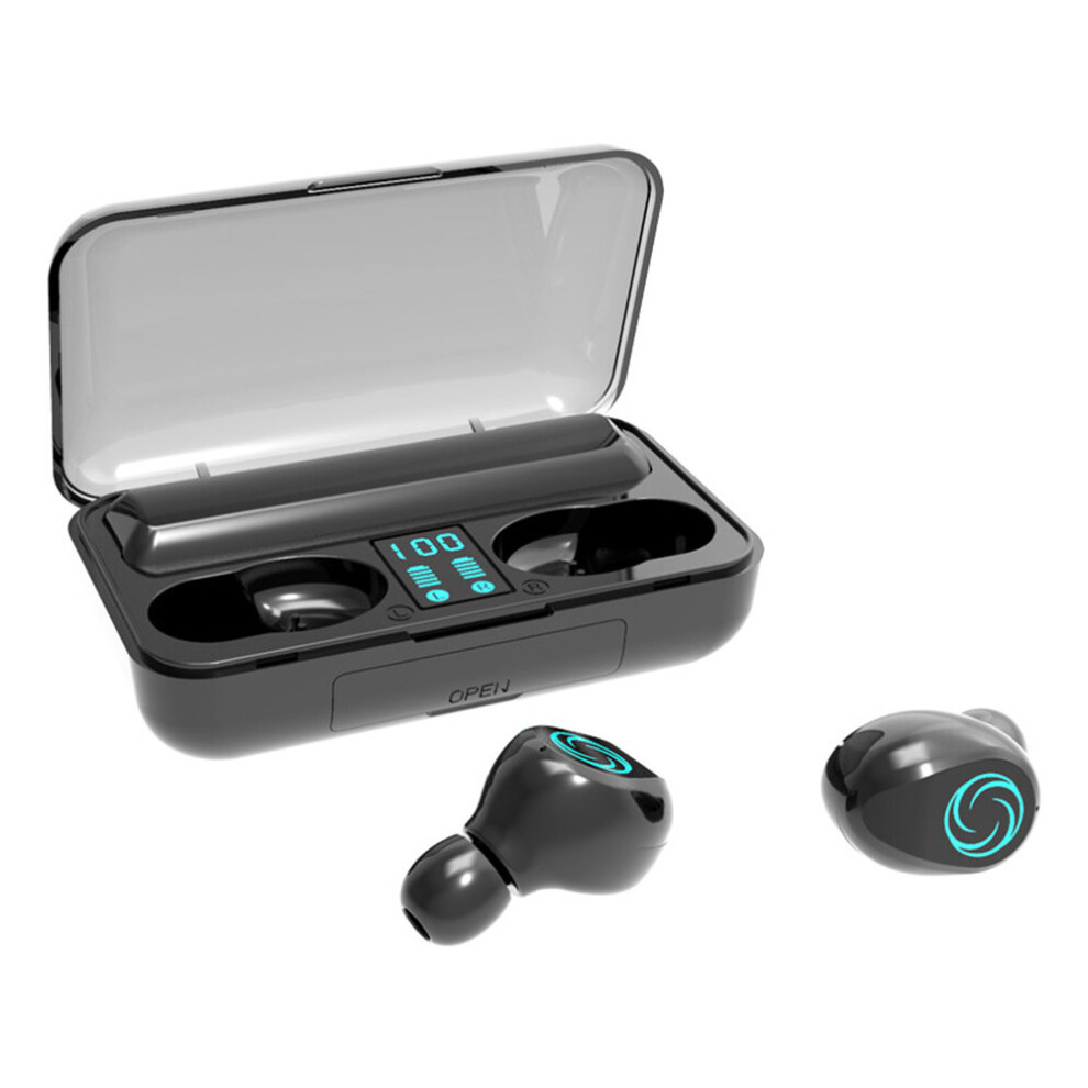 Tws Wireless Bluetooth 5.0 Headset Binaural Call 2500Mah Charging Power Sports Hifi Waterproof Earphone 6906139955867